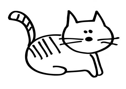 desenho de gatinho para colorir - Pesquisa Google